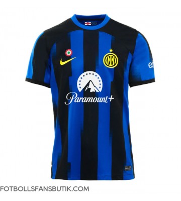 Inter Milan Replika Hemmatröja 2023-24 Kortärmad